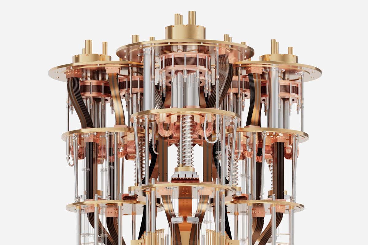 IBM's quantum computers like Condor and Heron must be kept in an elaborate device called Quantum System Two which keeps them extremely cold